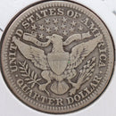 1912 Barber Quarter, Very Good Circulated Coin, Store