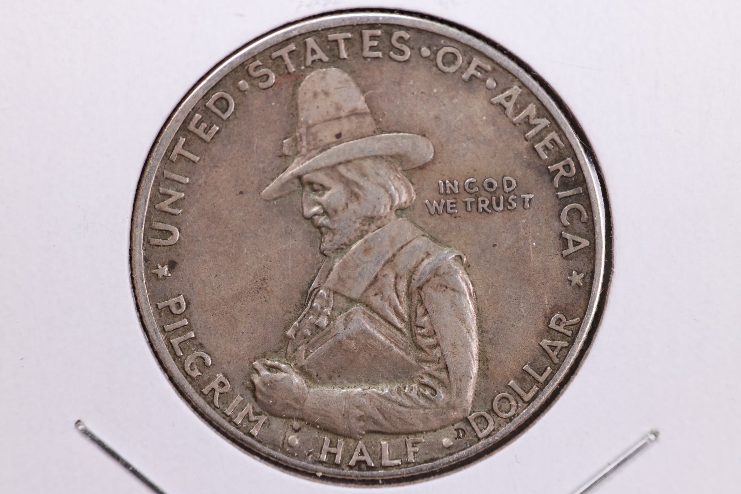 1920 Pilgrim Tercentenary, Silver Commemorative Half Dollar. Store #23081969