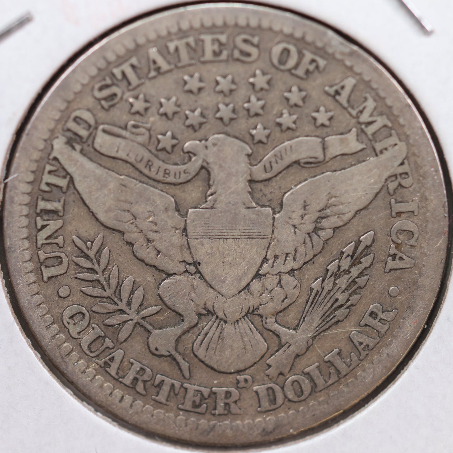1913-D Barber Quarter, Very Good Circulated Coin, Store #QR935