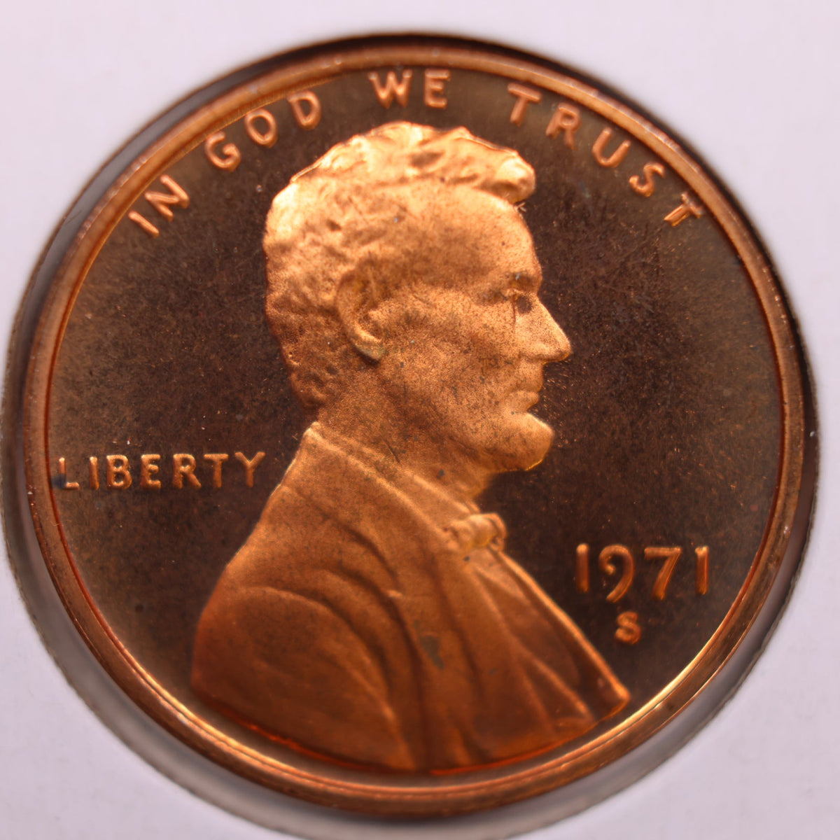 1971-S Lincoln Memorial Cent, Mint Uncirculated Coin, Store #CT1697
