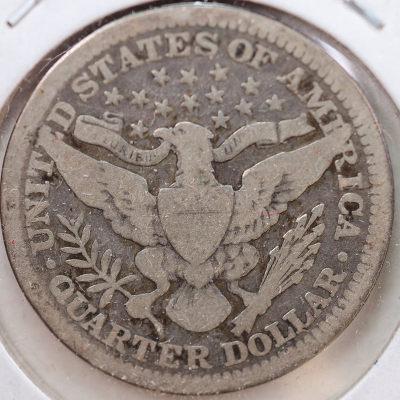 1914 Barber Quarter, Very Good Circulated Coin, Store