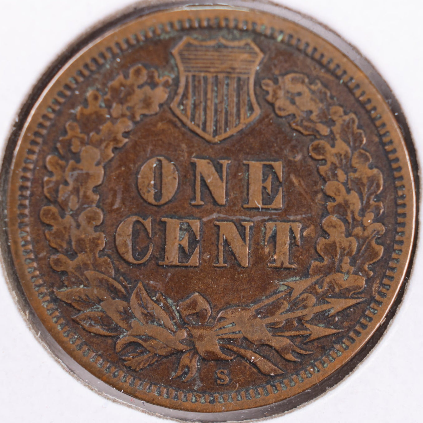 1908-S Indian Head Cent, Very Fine+ Circulated Coin, Store #CT0365