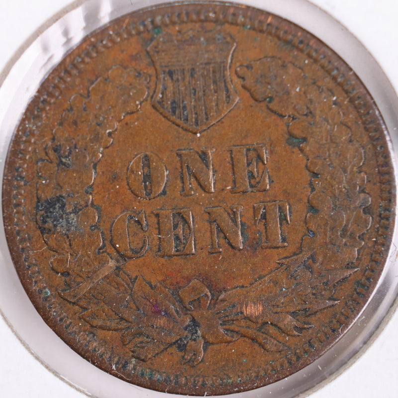 1907 Indian Head Cent, Very Fine+ Circulated Coin, Store