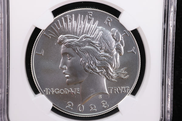 2023 Peace Silver Dollar, NGC MS-69, Highly Sought After Modern Commemorative. Store #23082353