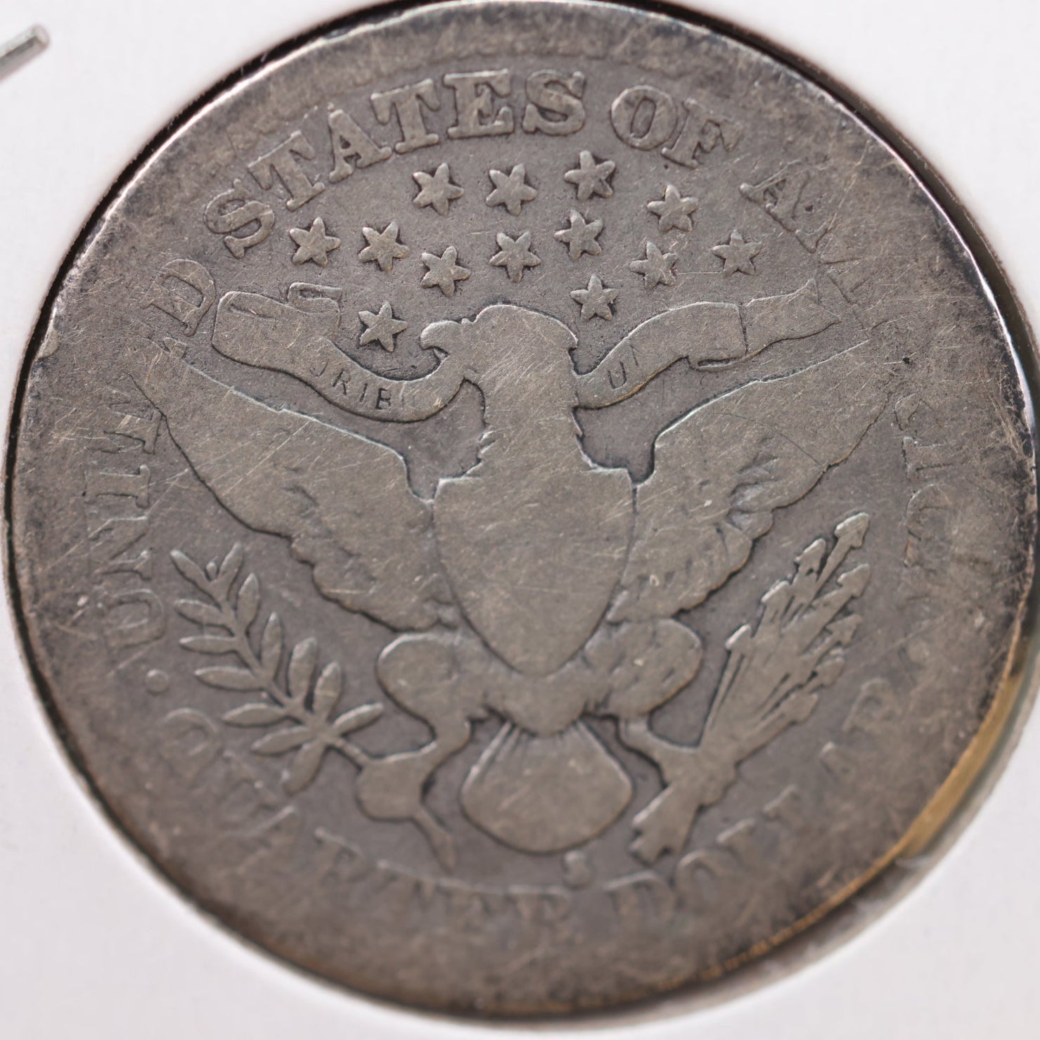 1914-S Barber Quarter, About Good Circulated Coin, Store #QR943