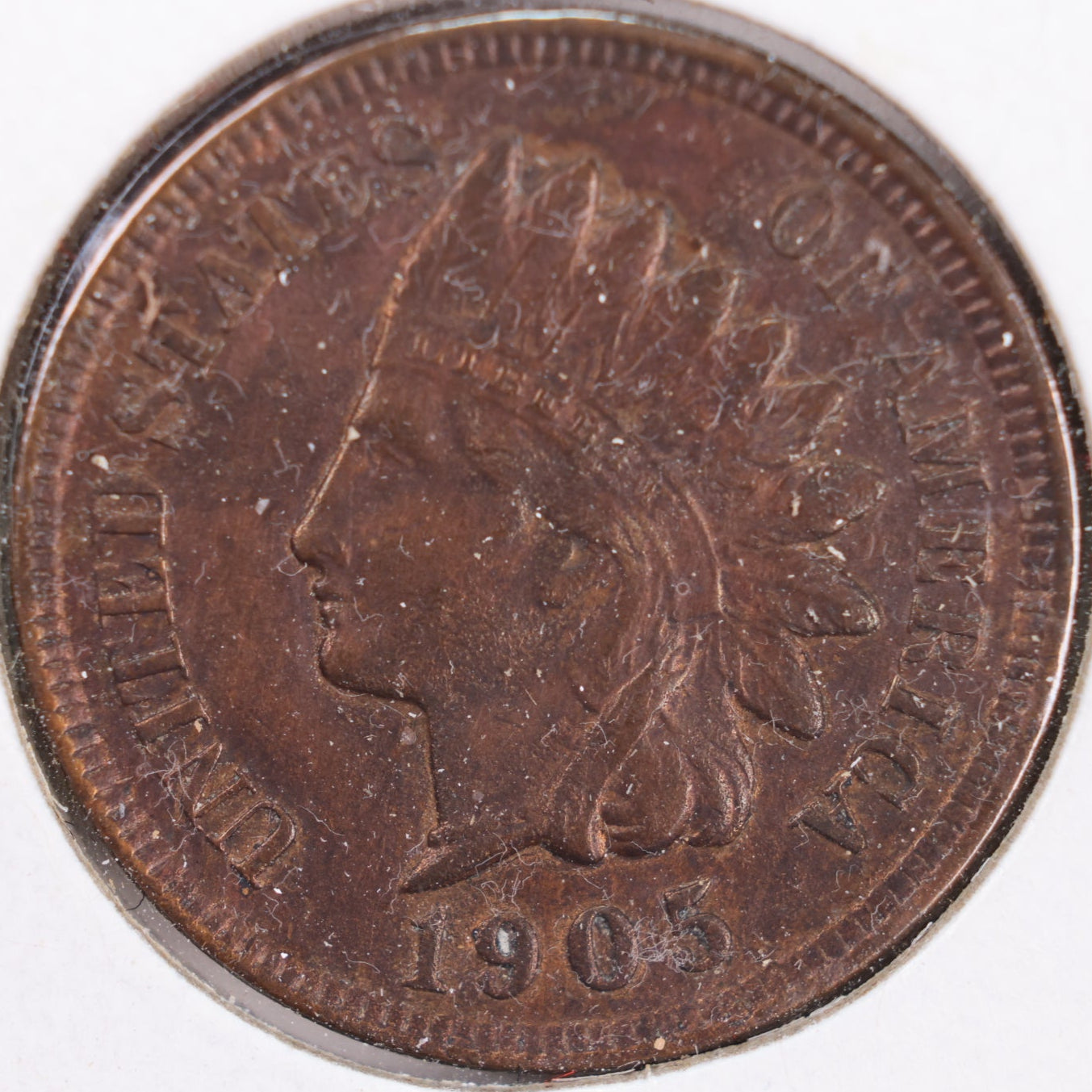 1905 Indian Head Cent, Mint State Uncirculated Coin, Store #CT0372