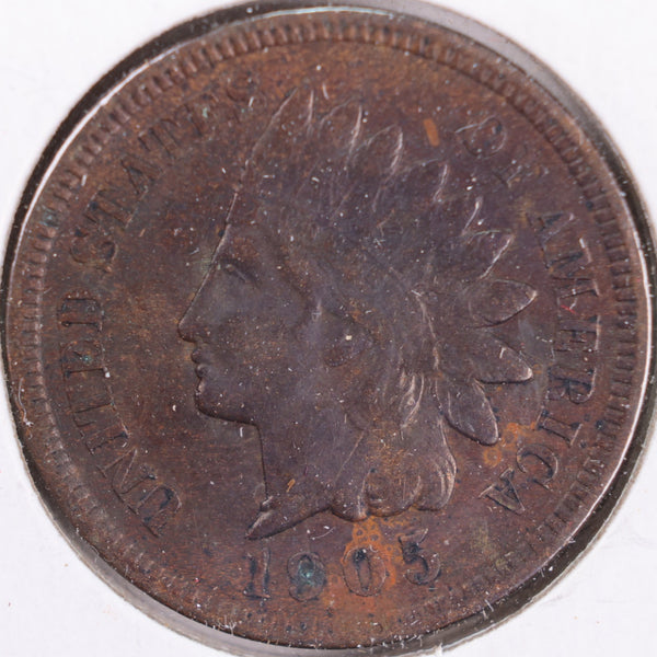 1905 Indian Head Cent, Very Fine Circulated Coin, Store #CT0373