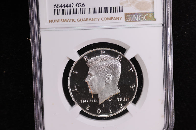 2013-S Kennedy Silver Proof Half Dollar, NGC Certified. Store