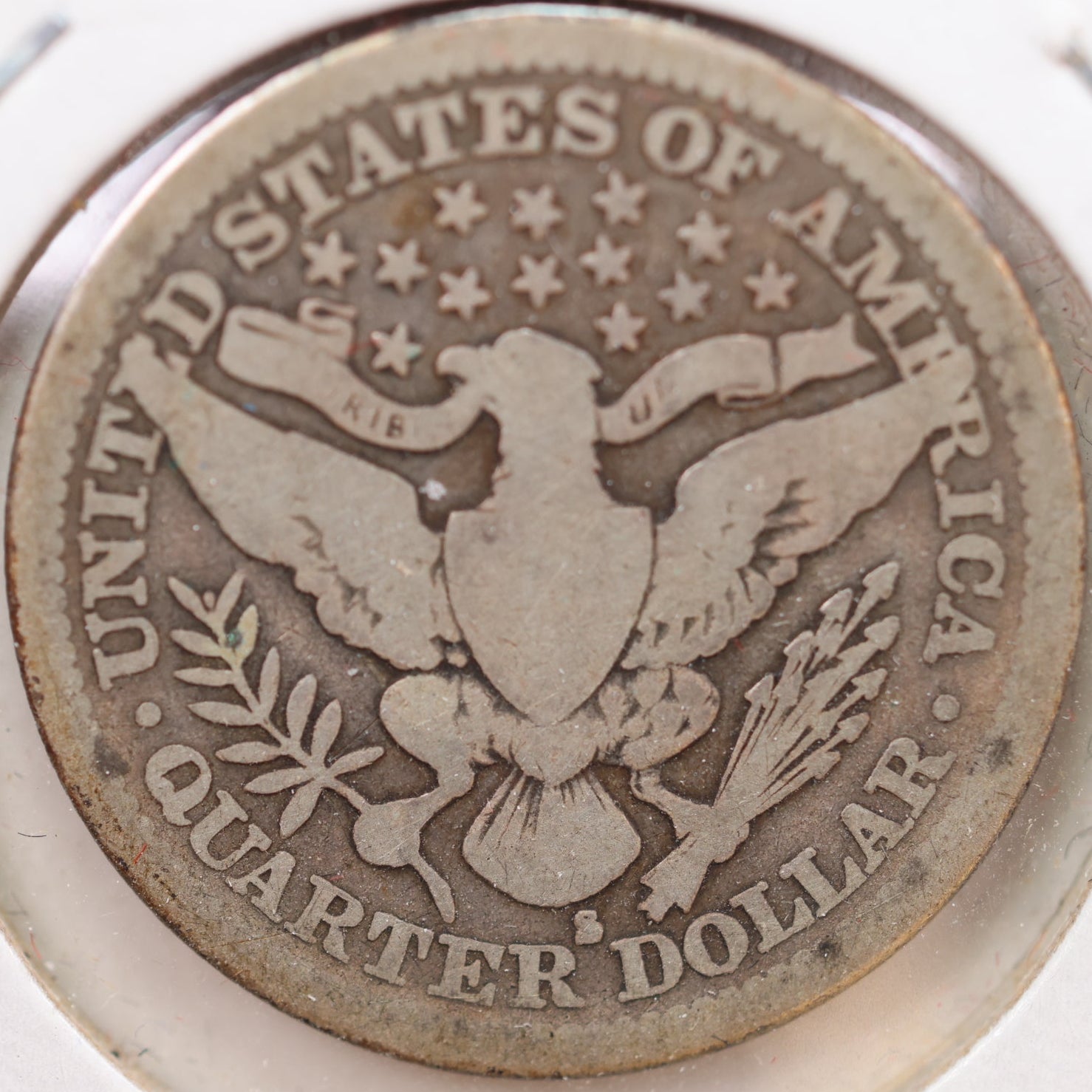 1915-S Barber Quarter, Good Circulated Coin, Store #QR948
