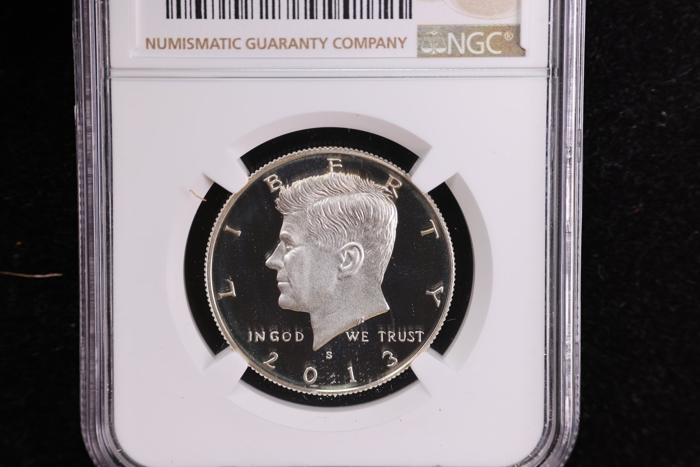 2013-S Kennedy Silver Proof Half Dollar, NGC Certified. Store #23082356