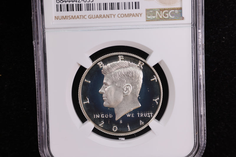 2014-S Kennedy Silver Proof Half Dollar, NGC Certified. Store