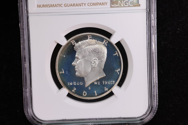 2014-S Kennedy Silver Proof Half Dollar, NGC Certified. Store