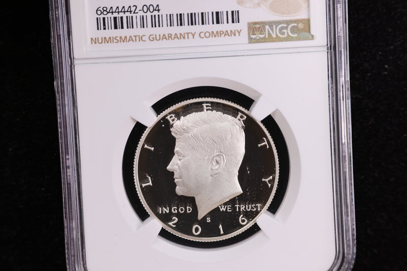 2016-S Kennedy Silver Proof Half Dollar, NGC Certified. Store