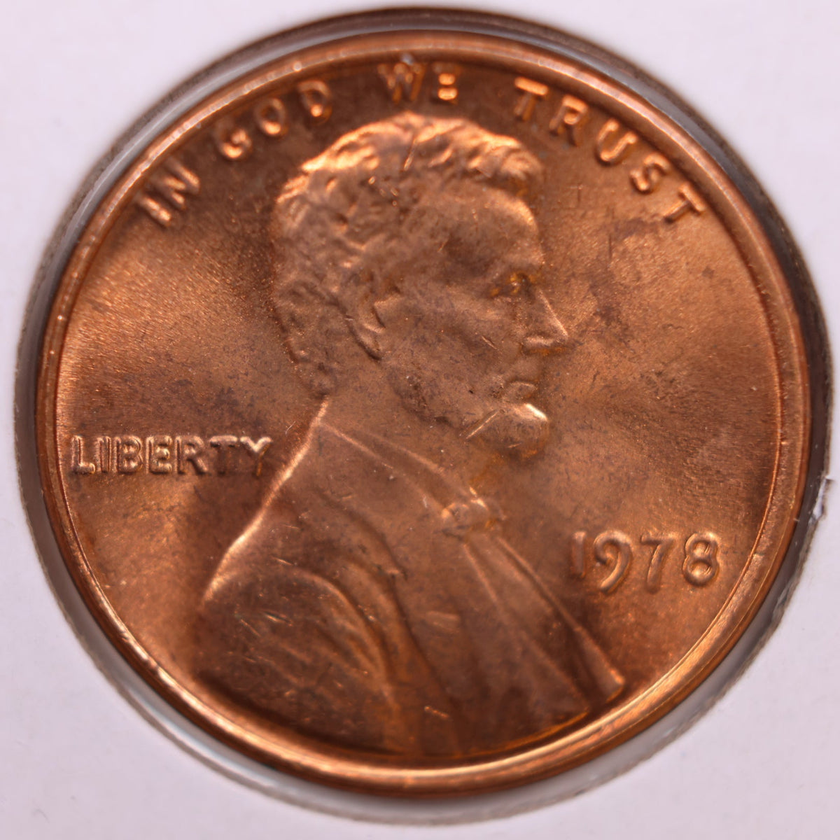 1978 Lincoln Memorial Cent, Uncirculated Coin, Store #CT1715