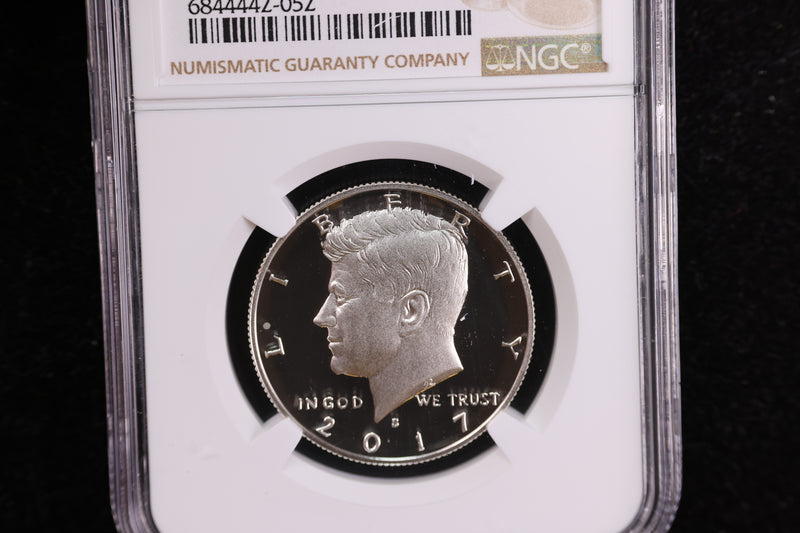 2017-S Kennedy Silver Proof Half Dollar, NGC Certified. Store