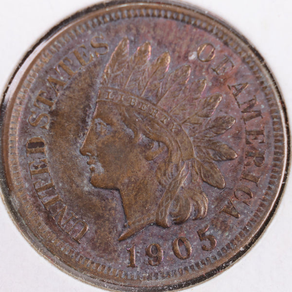1905 Indian Head Cent, Mint State Uncirculated Coin, Store #CT0385