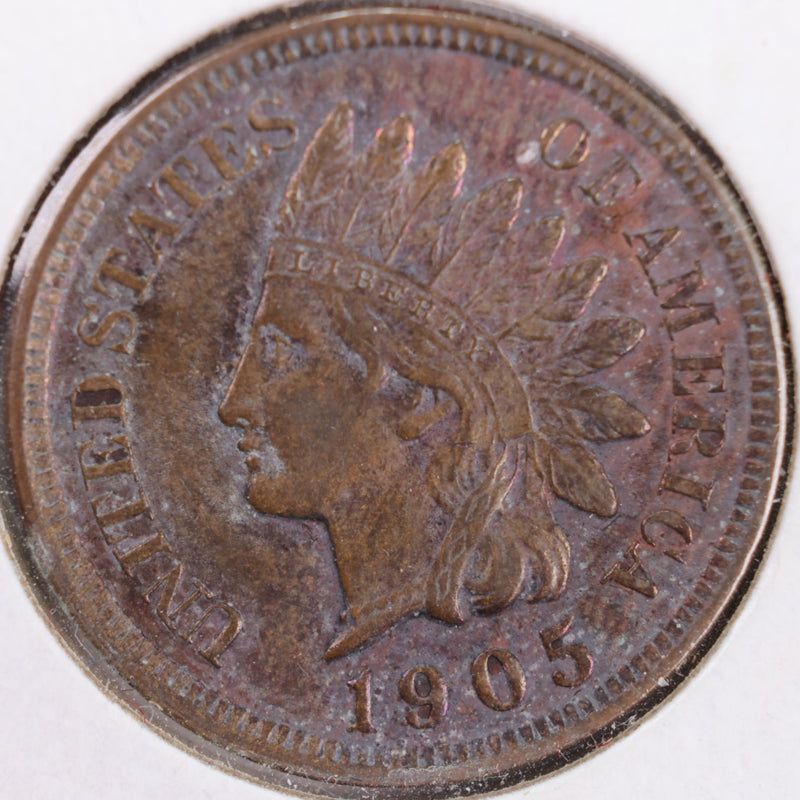 1905 Indian Head Cent, Mint State Uncirculated Coin, Store