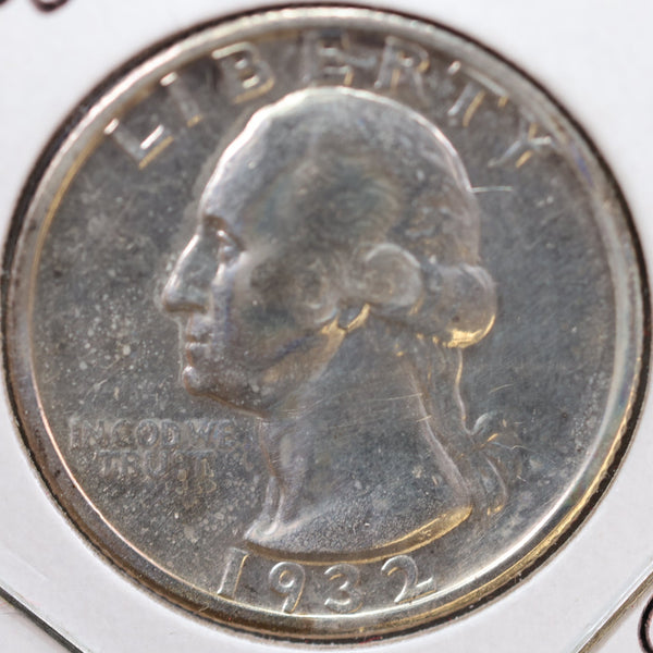 1932-S Washington Quarter, Mint State Uncirculated Coin, Store #QR960
