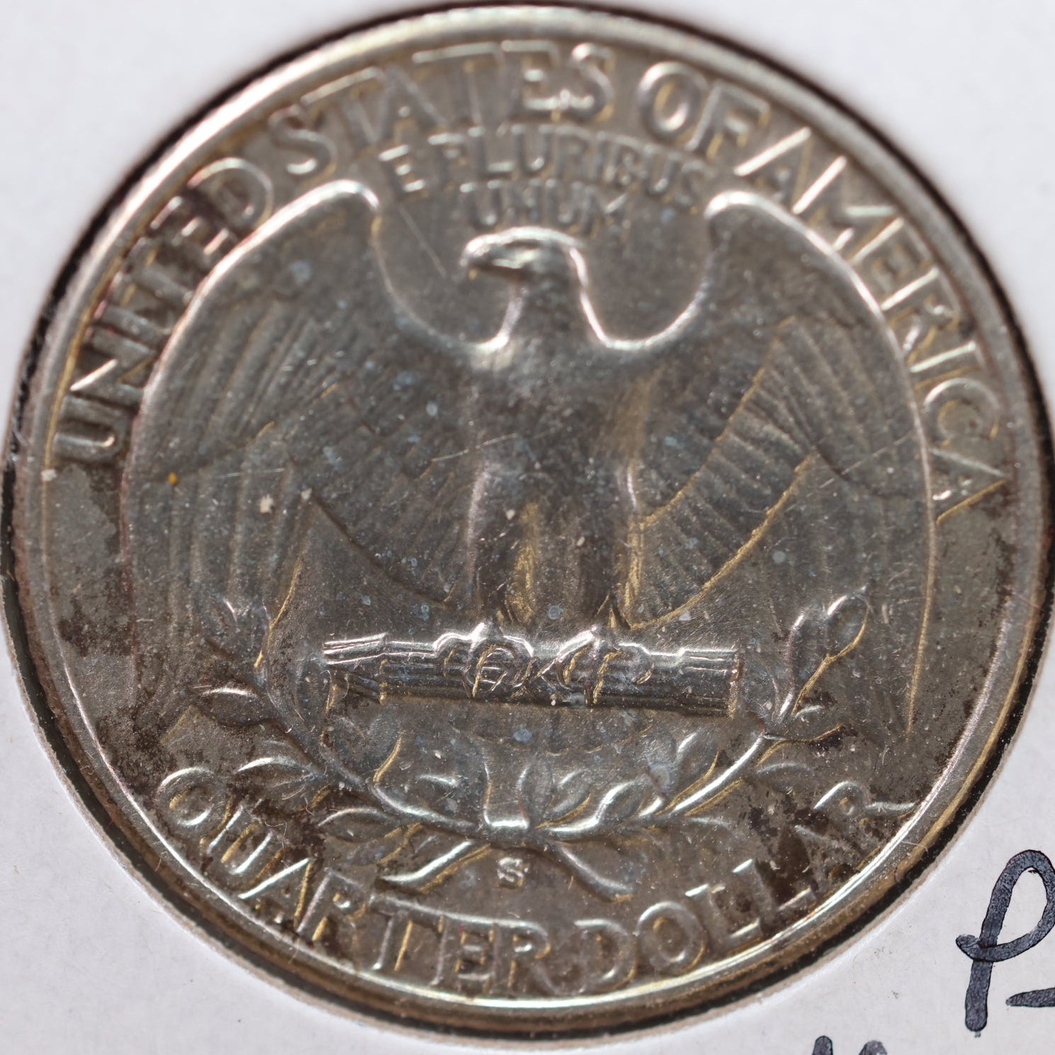1932-S Washington Quarter, Mint State Uncirculated Coin, Store #QR961