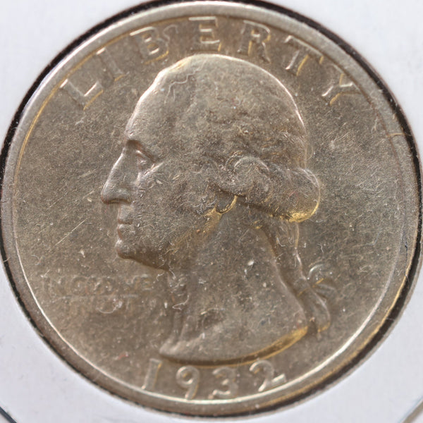 1932-S Washington Quarter, About Uncirculated Coin, Store #QR962