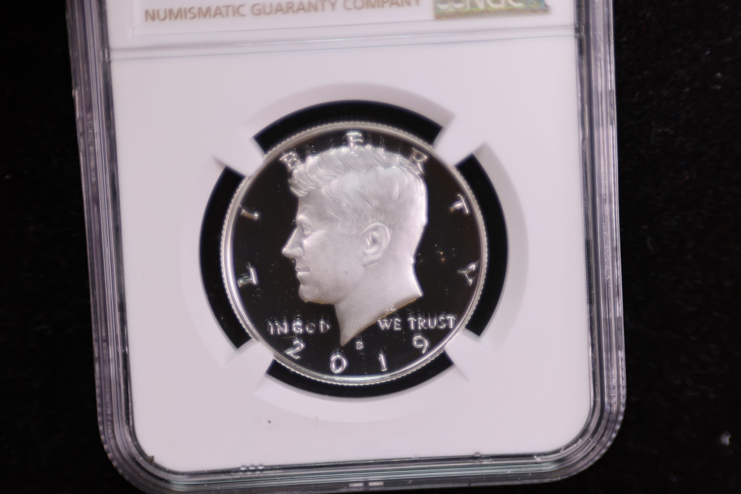 2019-S Kennedy Silver Proof Half Dollar, NGC Certified. Store #23082361
