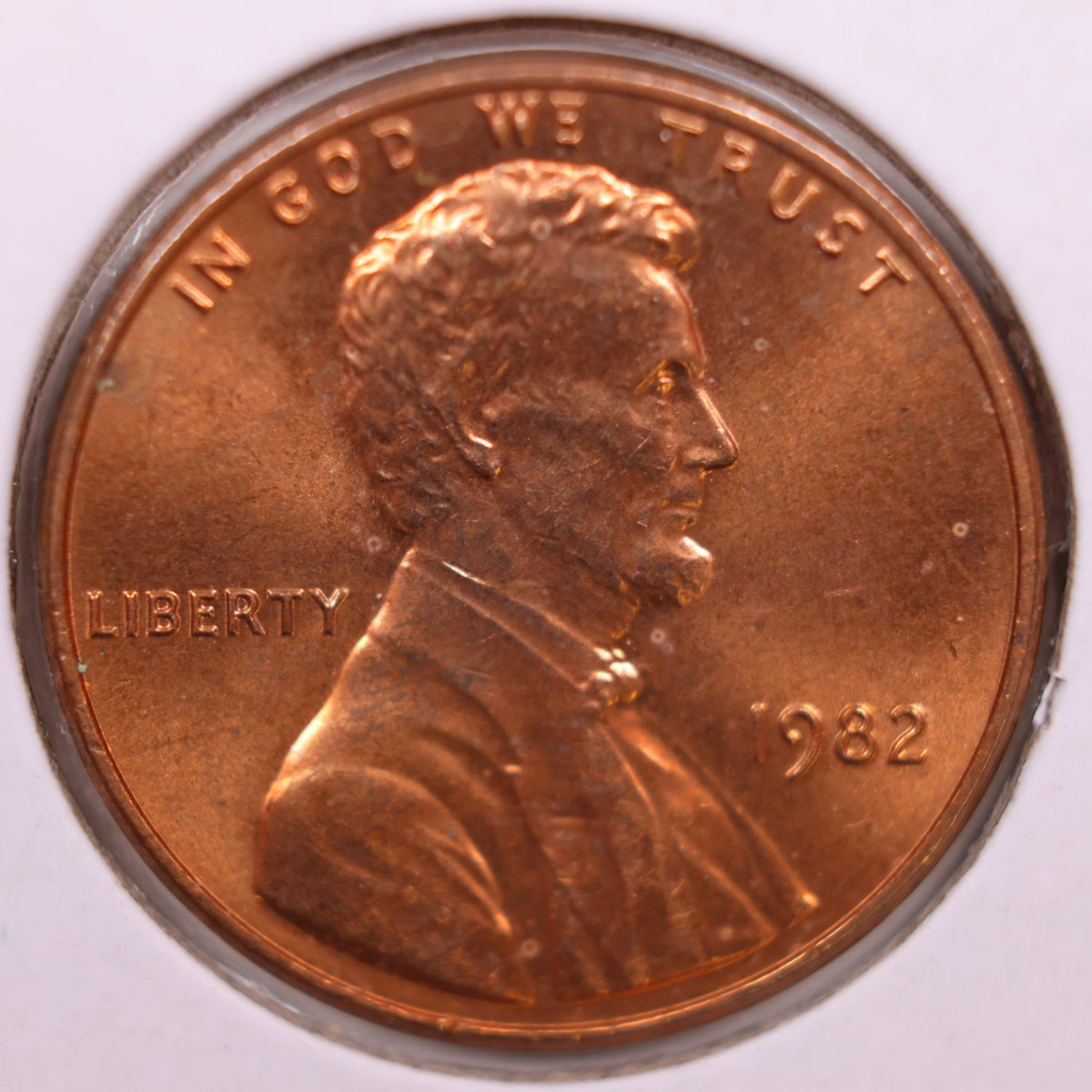 1982 Lincoln Memorial Cent, Uncirculated Coin, Store #CT1728