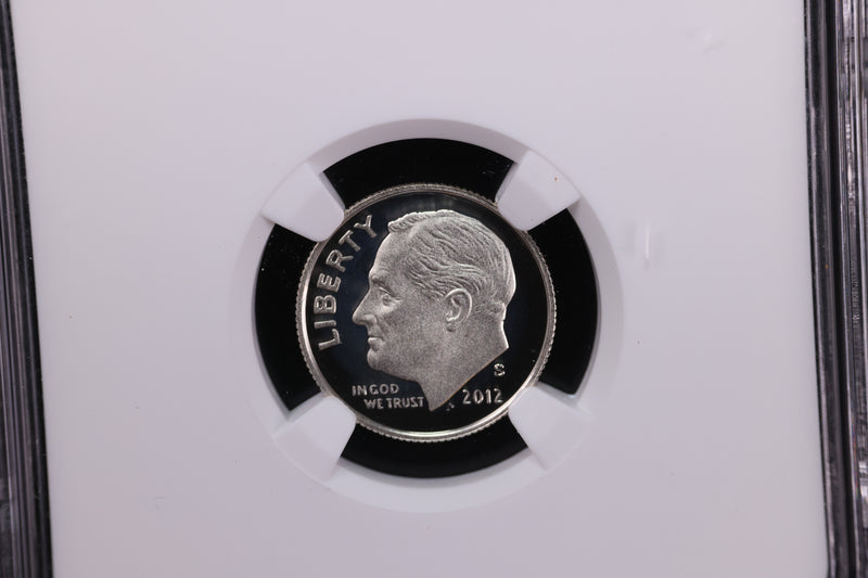 2012-S Roosevelt Proof Silver Dime, NGC Certified. Store