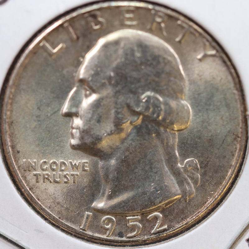 1952-D Washington Quarter, Mint State Uncirculated Coin, Store