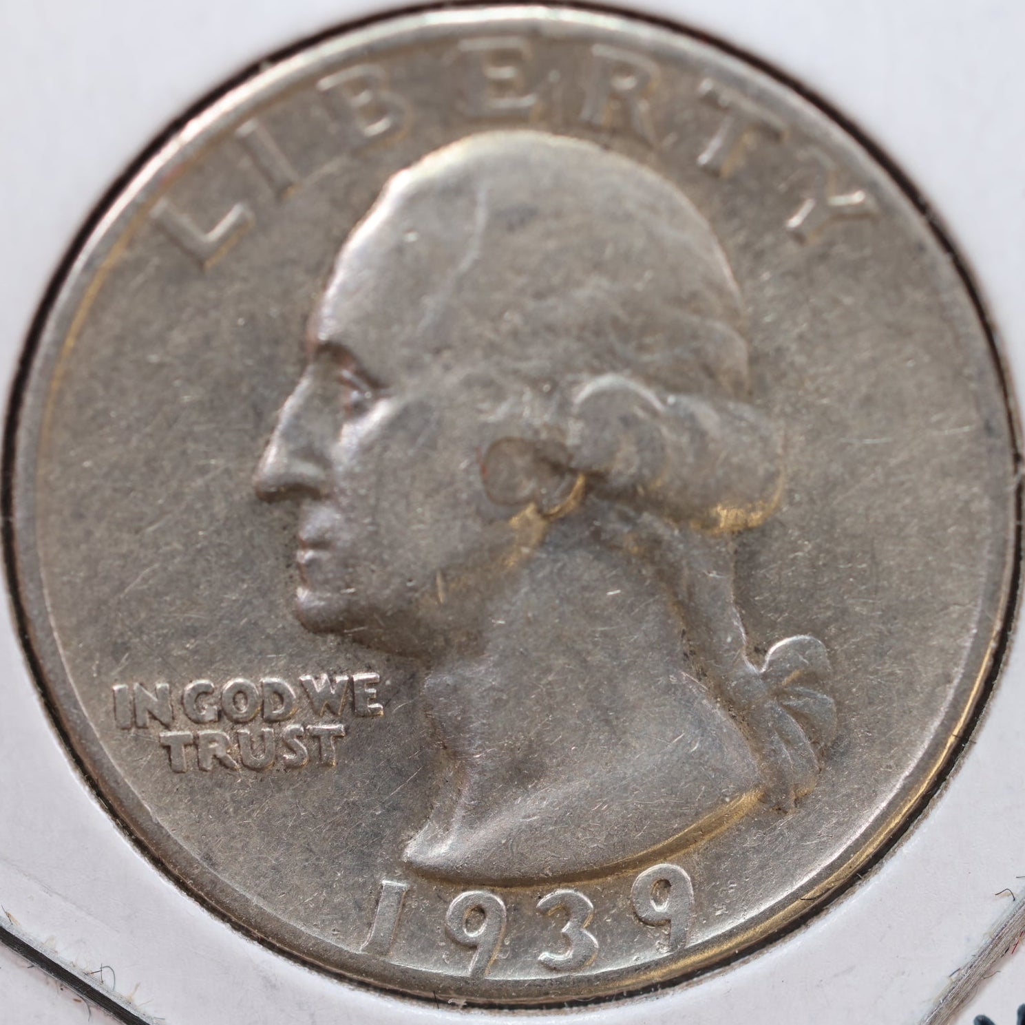 1939-S Washington Quarter, Extra Fine+ Circulated Coin, Store #QR971