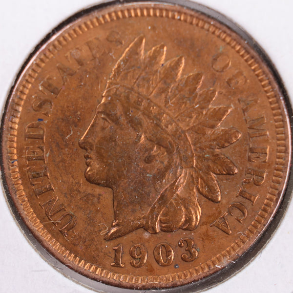 1903 Indian Head Cent, Extra Fine Circulated Coin, Store #CT0399