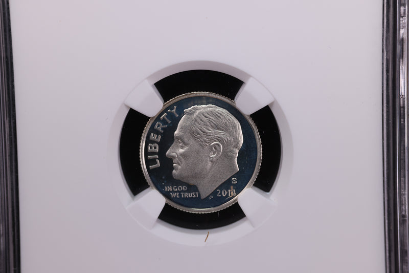2014-S Roosevelt Proof Silver Dime, NGC Certified. Store