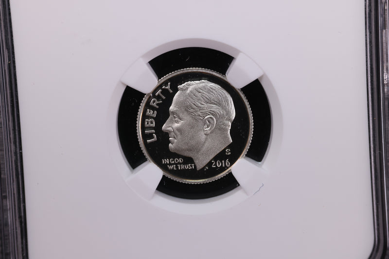 2016-S Roosevelt Proof Silver Dime, NGC Certified. Store