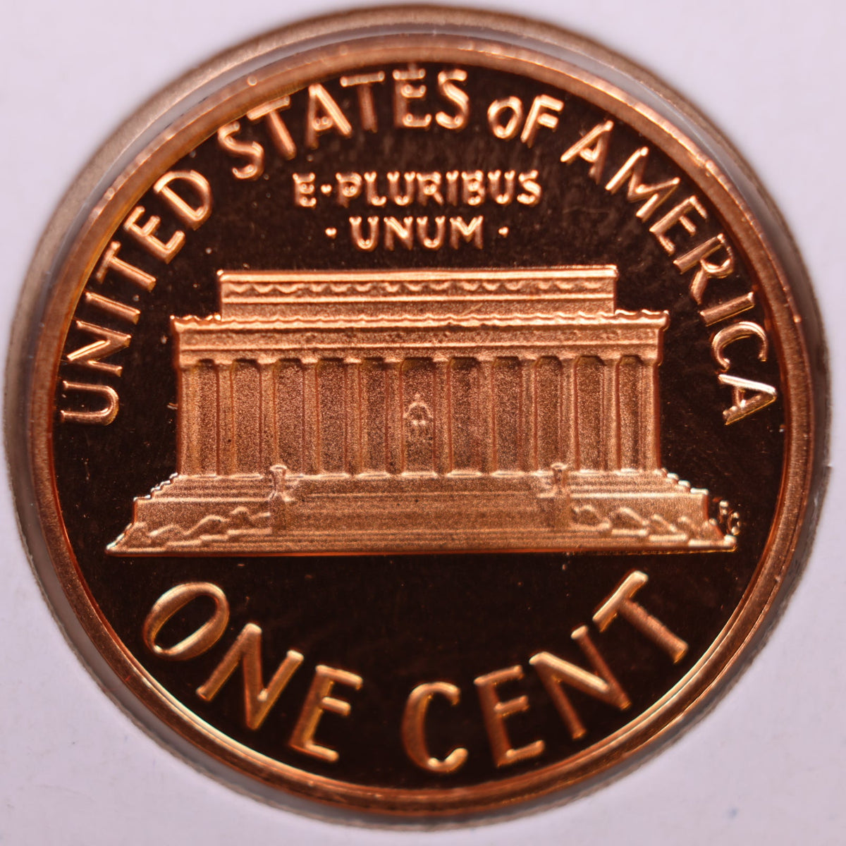 1986-S Lincoln Memorial Cent, Proof Uncirculated Coin, Store #CT1740