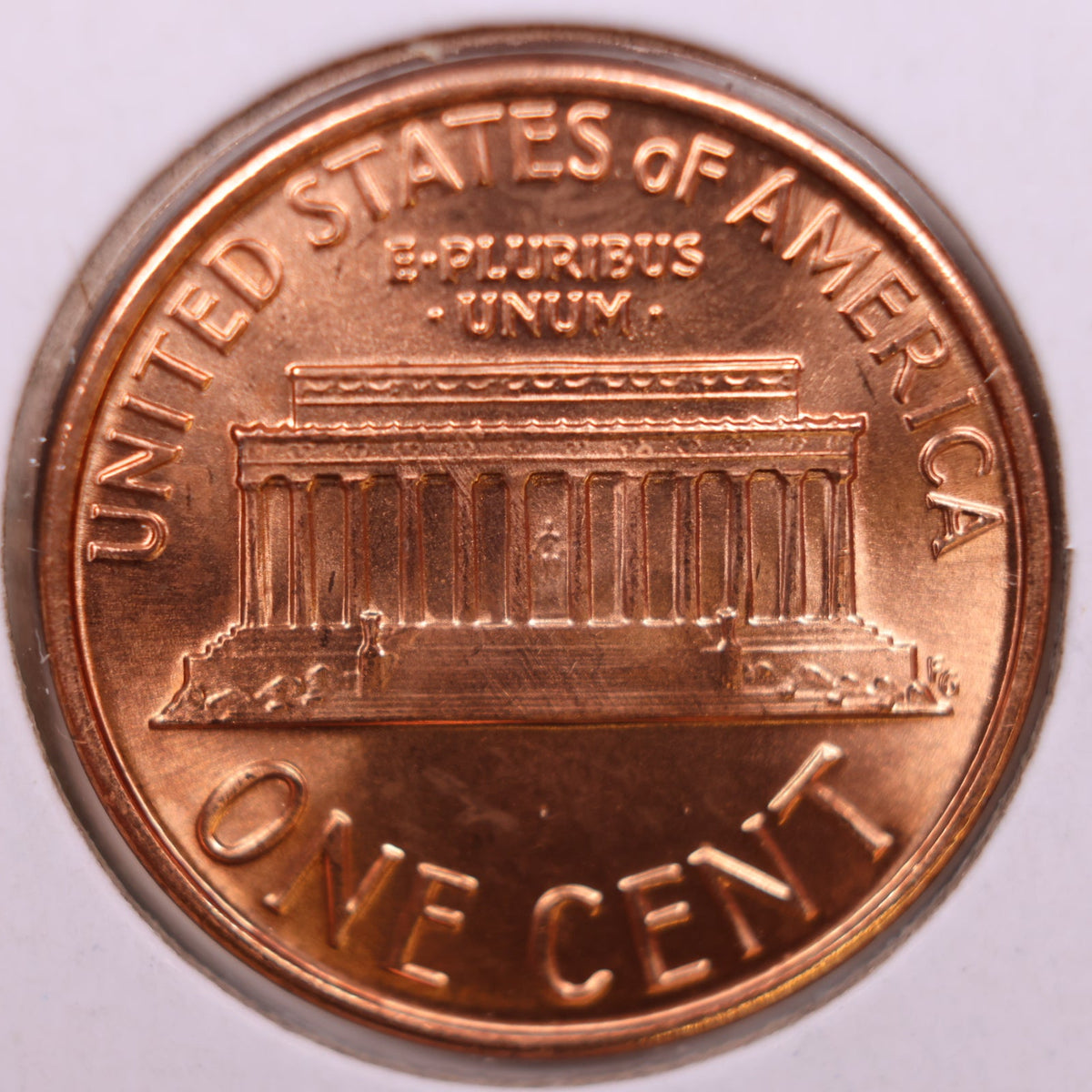 1987-D Lincoln Memorial Cent, Uncirculated Coin, Store #CT1742