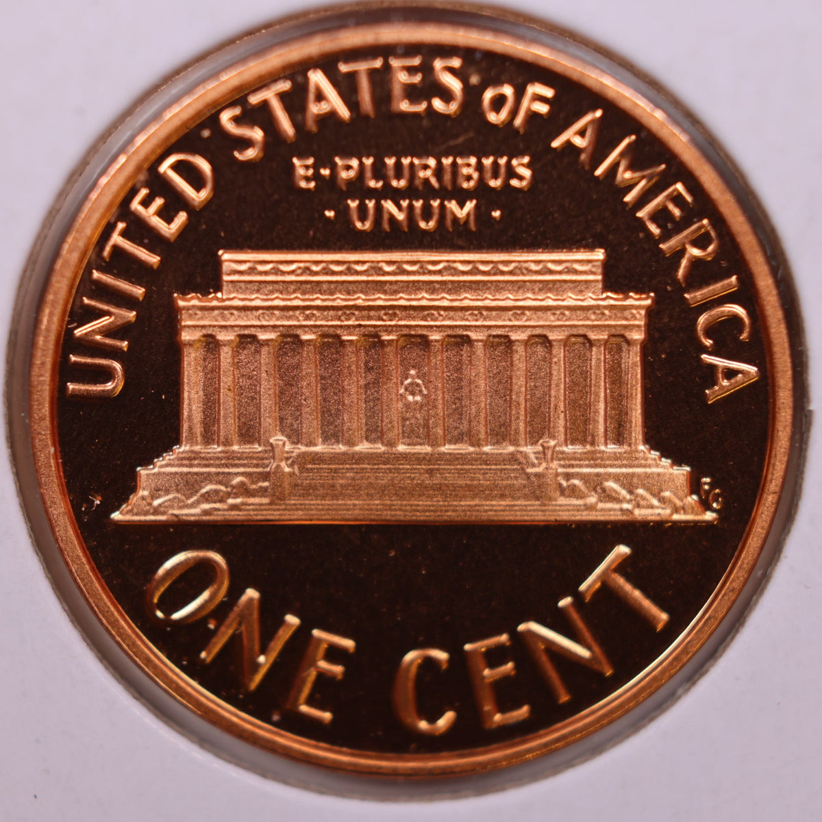 1987-S Lincoln Memorial Cent, Proof Uncirculated Coin, Store #CT1743