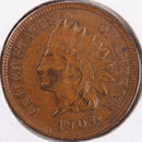 1907 Indian Head Cent, Extra Fine Circulated Coin, Store