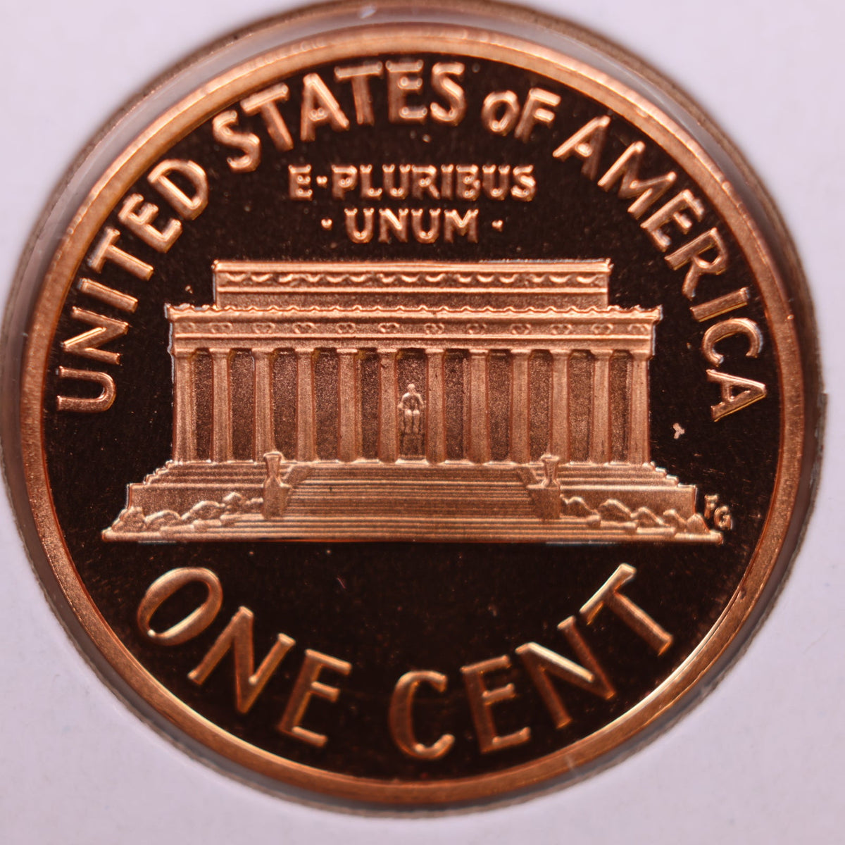1989-S Lincoln Memorial Cent, Proof Uncirculated Coin, Store #CT1749