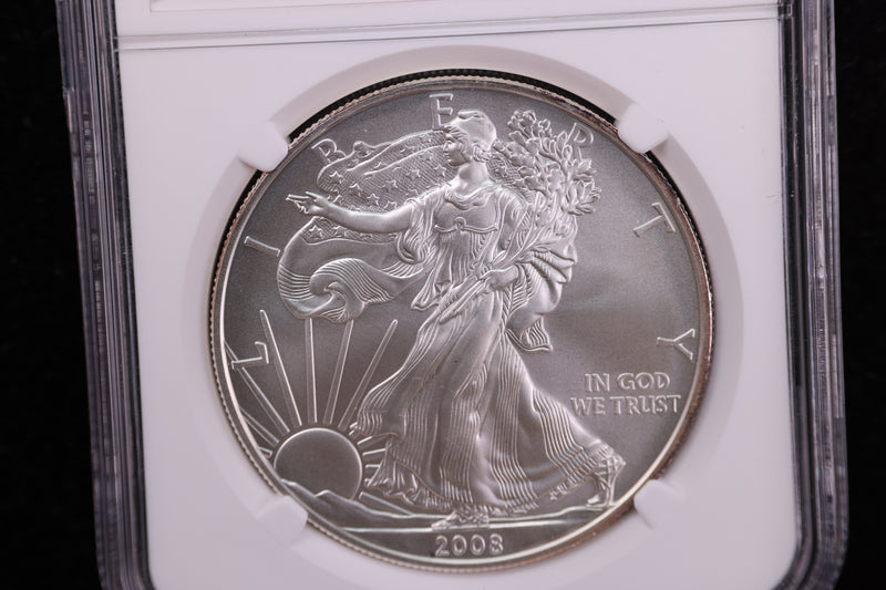 20008-W, American Silver Eagle, Reverse of 2007, NGC Certified. Store
