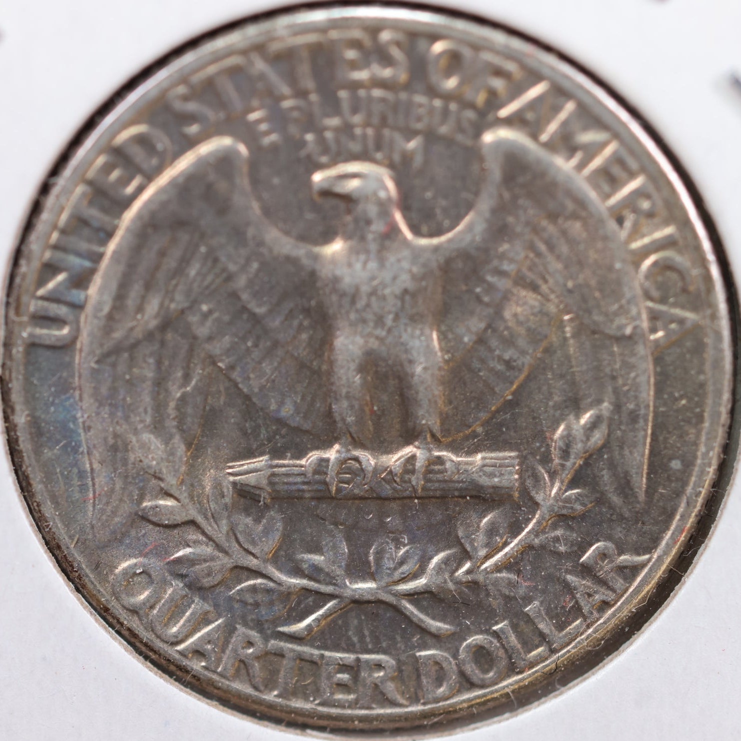 1943 Washington Quarter, Mint State Uncirculated Coin, Store #QR992