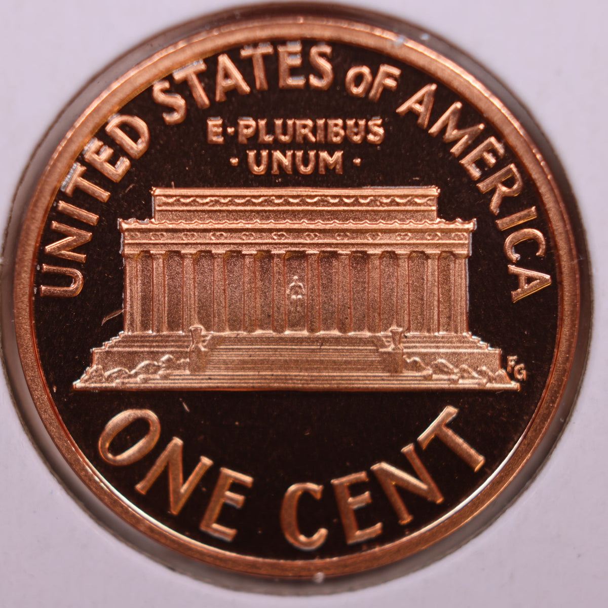 1991-S Lincoln Memorial Cent, Proof Uncirculated Coin, Store #CT1755