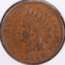 1906 Indian Head Cent, Extra Fine Circulated Coin, Store