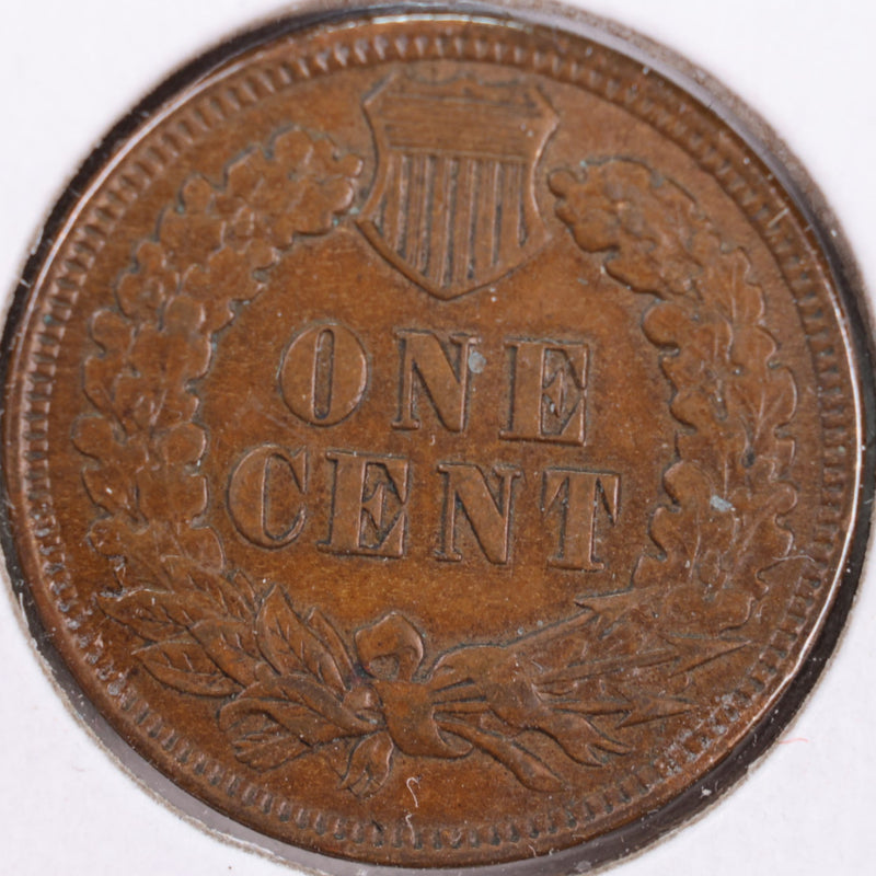 1906 Indian Head Cent, Abt Uncirculated Coin, Store