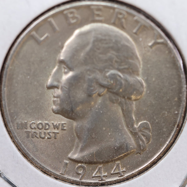 1944 Washington Quarter, Extra Fine Circulated Coin, Store #QR995