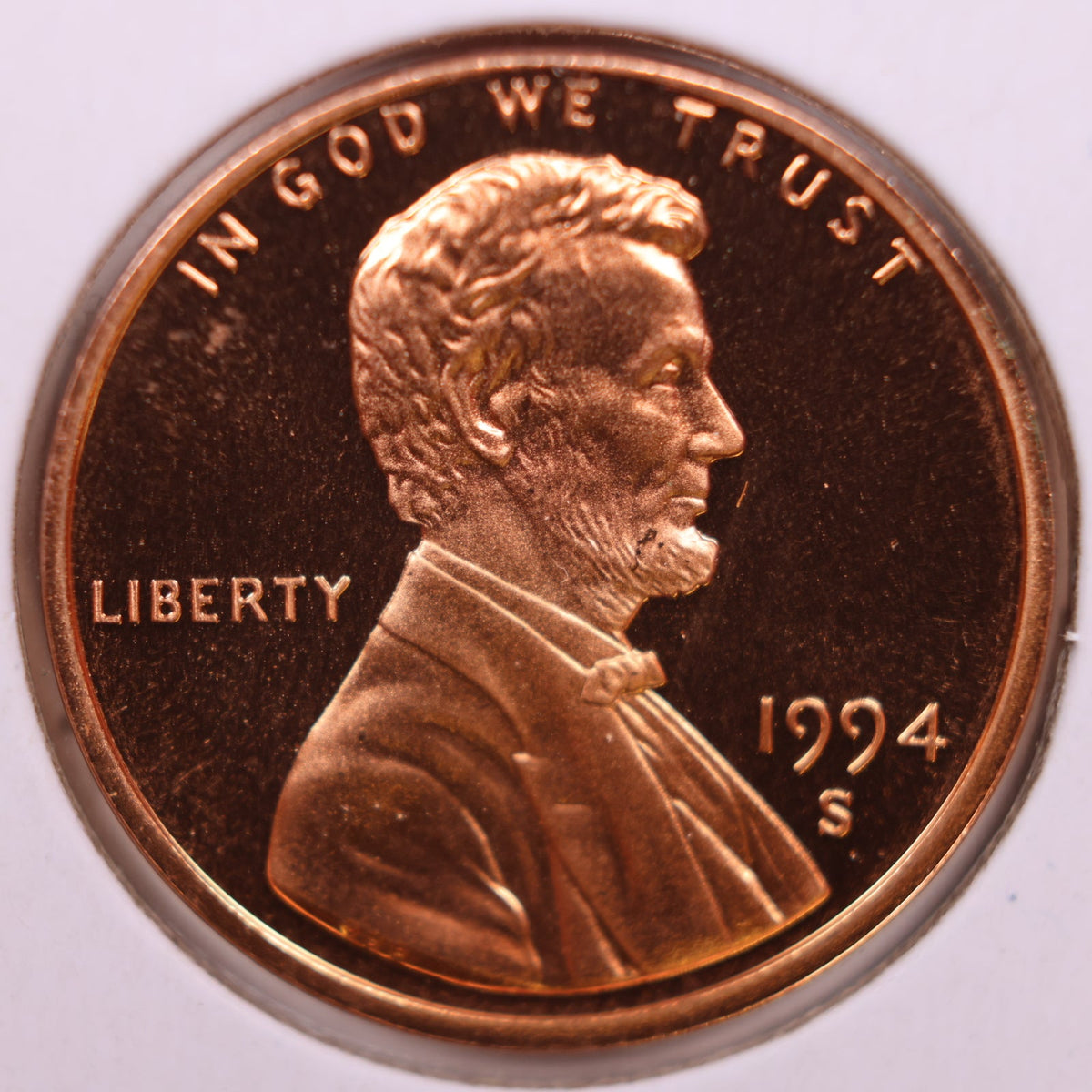 1994-S Lincoln Memorial Cent, Proof Uncirculated Coin, Store #CT1763