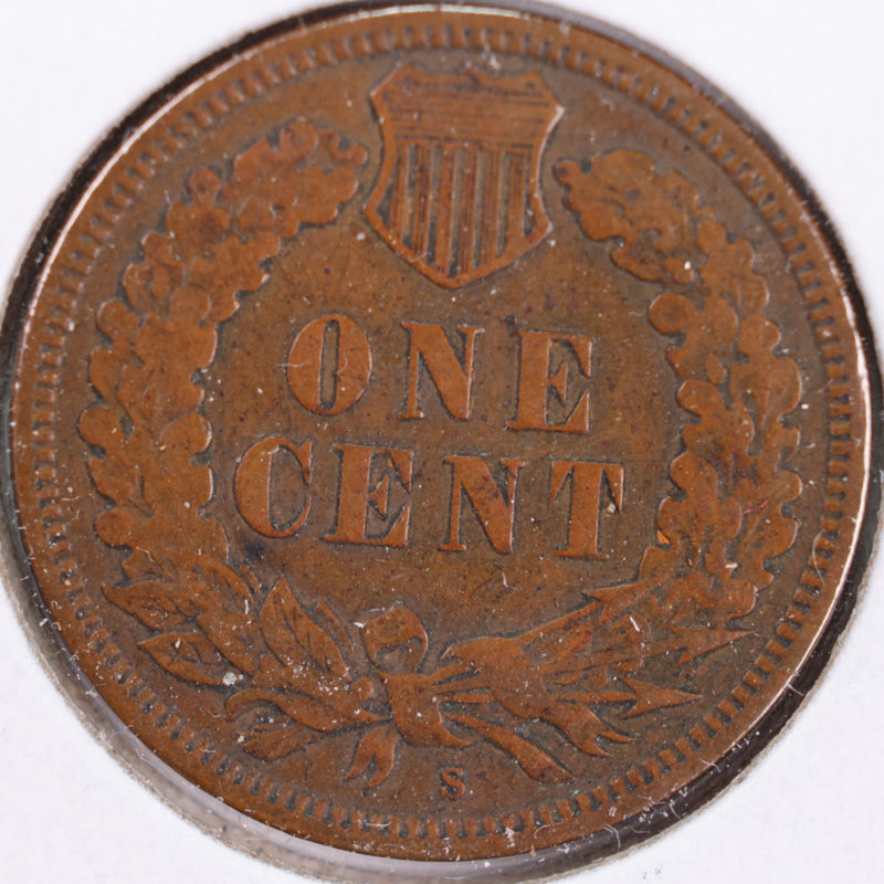1908-S Indian Head Cent, Very Fine Circulated Coin, Store