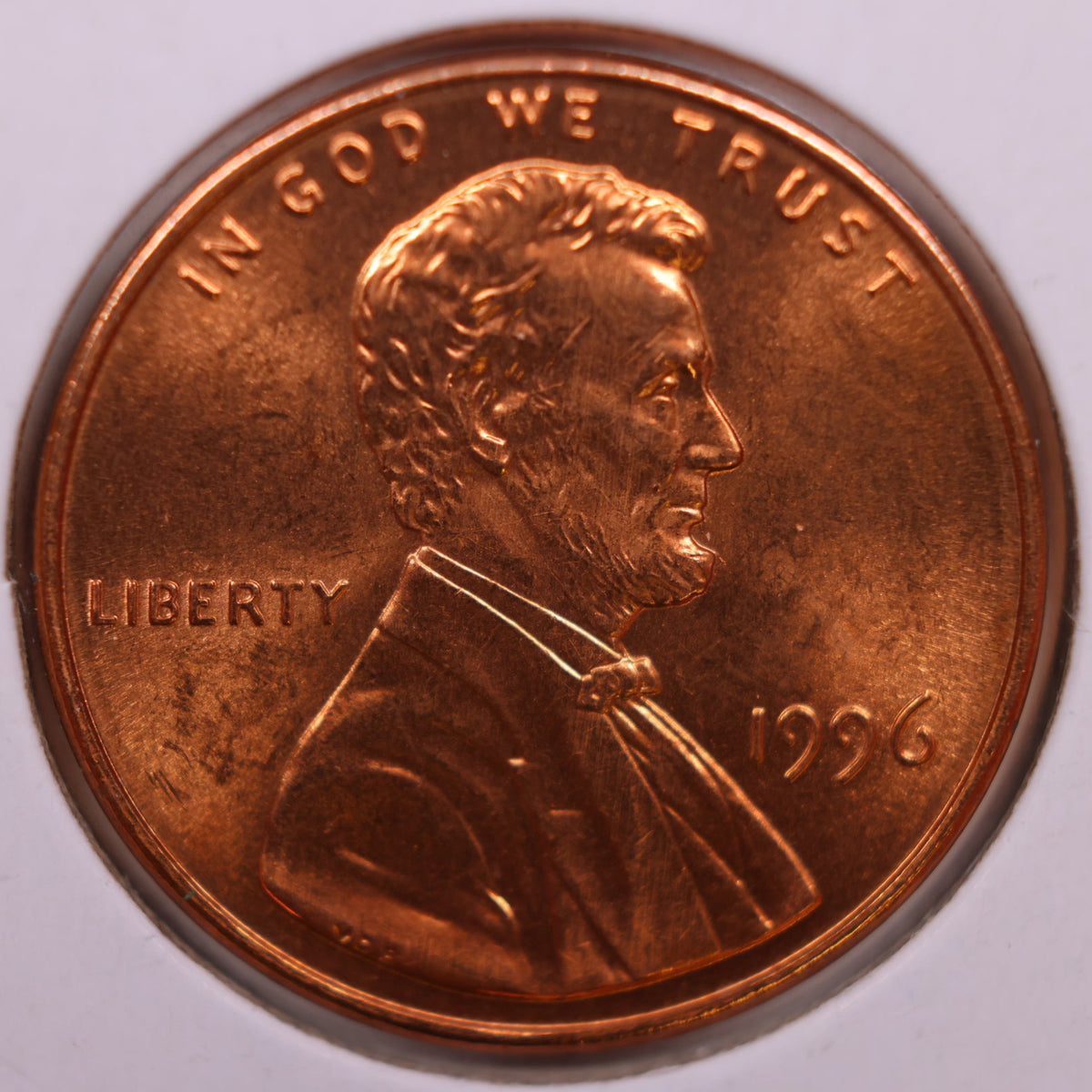 1996 Lincoln Memorial Cent, Uncirculated Coin, Store #CT1767