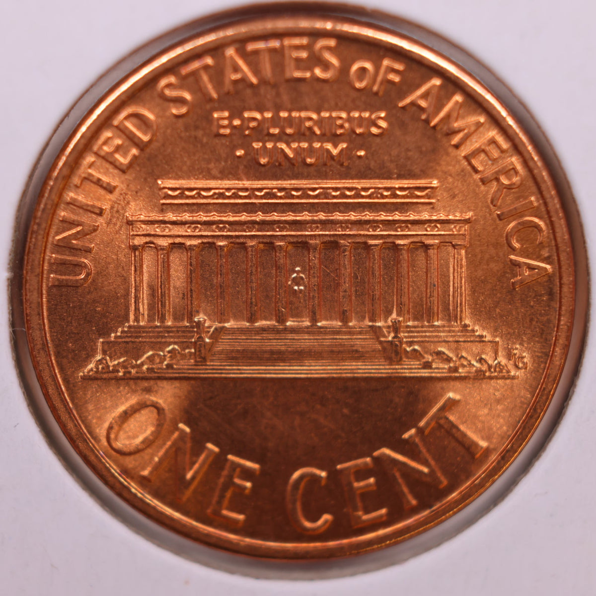 1996 Lincoln Memorial Cent, Uncirculated Coin, Store #CT1767