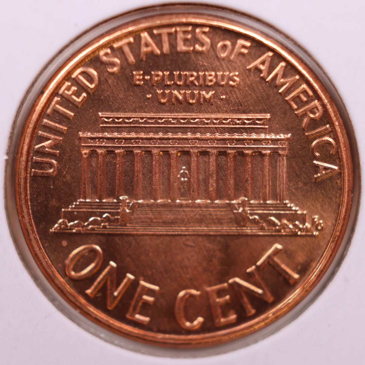 1996-D Lincoln Memorial Cent, Uncirculated Coin, Store #CT1768