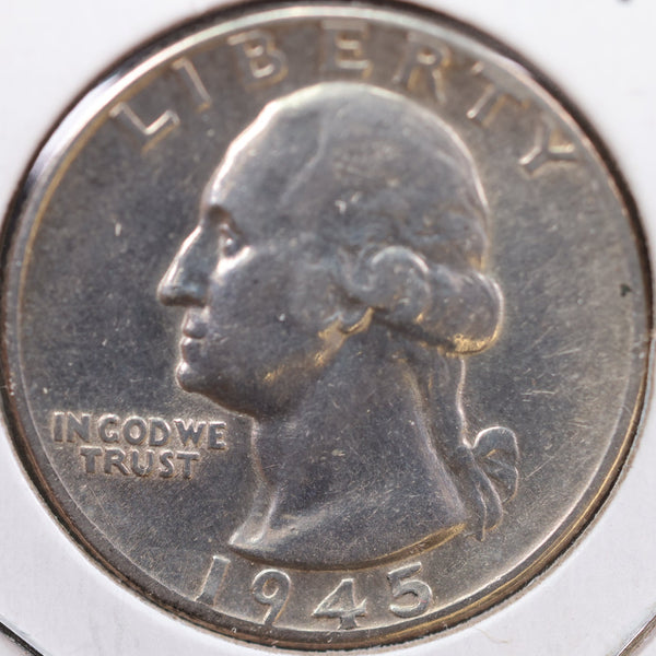 1944 Washington Quarter, About Uncirculated+ Coin, Store #QR998