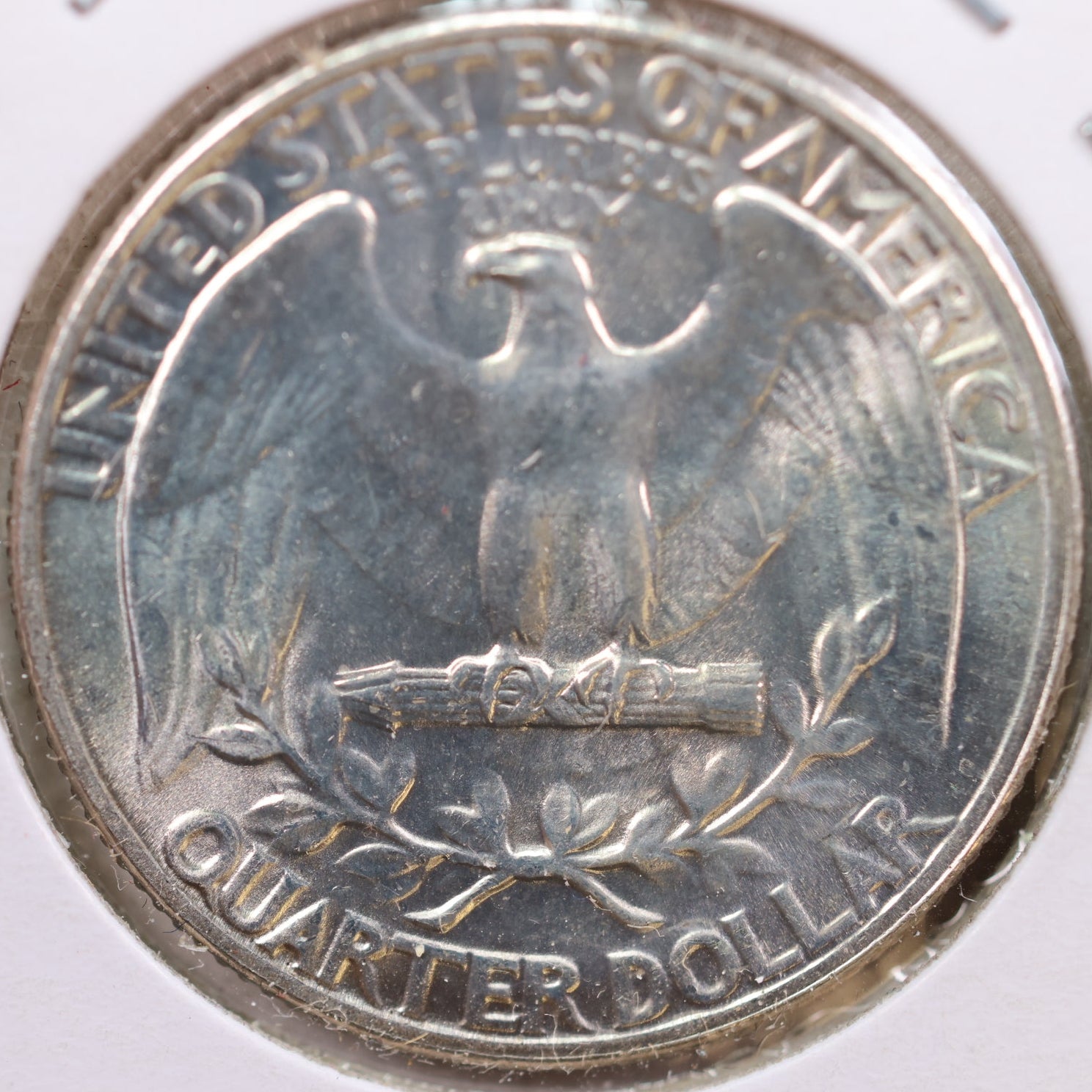 1945 Washington Quarter, Mint State Uncirculated Coin, Store #QR1001